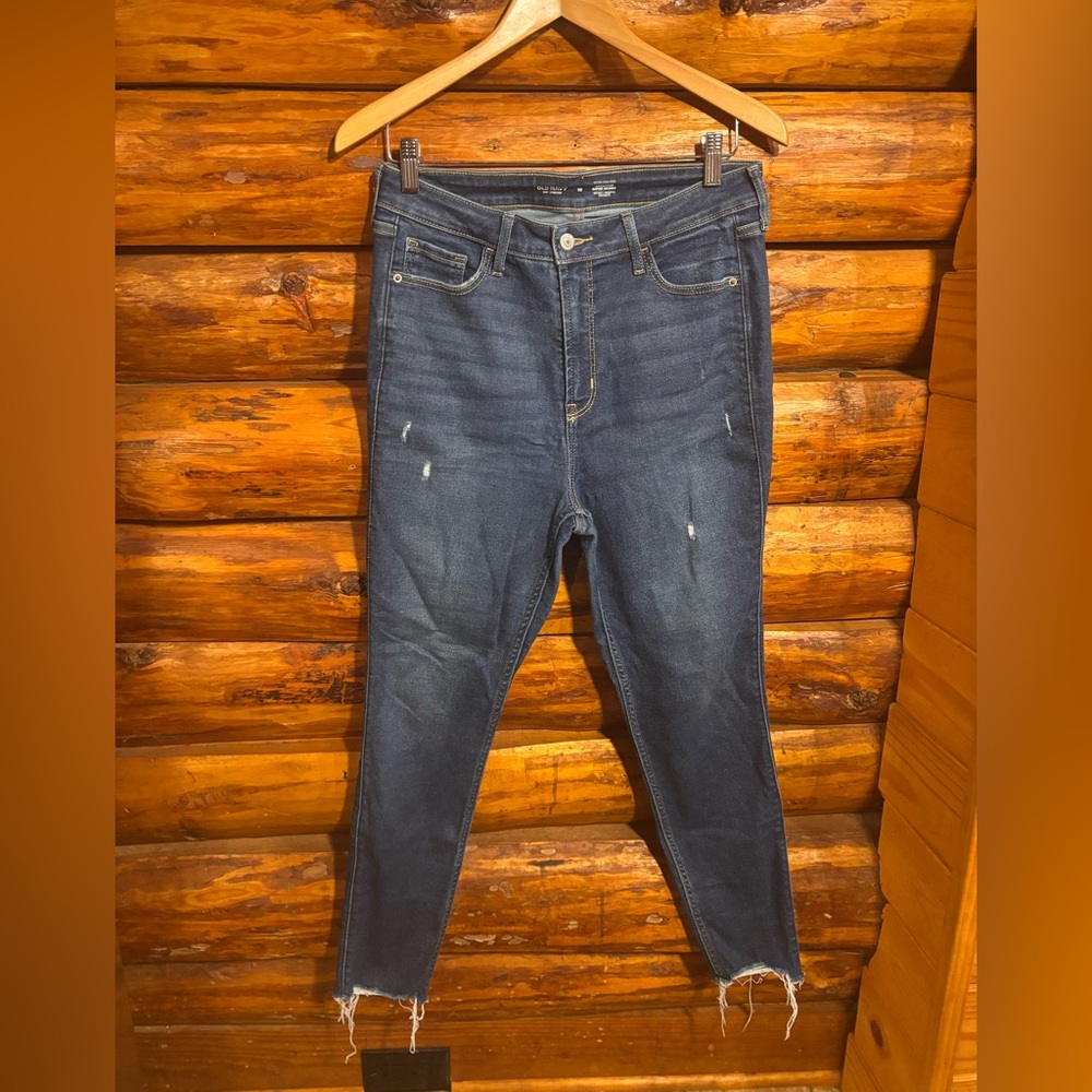 Old navy 360 stretch extra high rise rockstar skinny jeans
